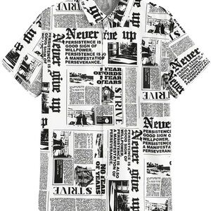 Taylor Swift Reputation Black and White Newspaper Headline Graphic Shirt
